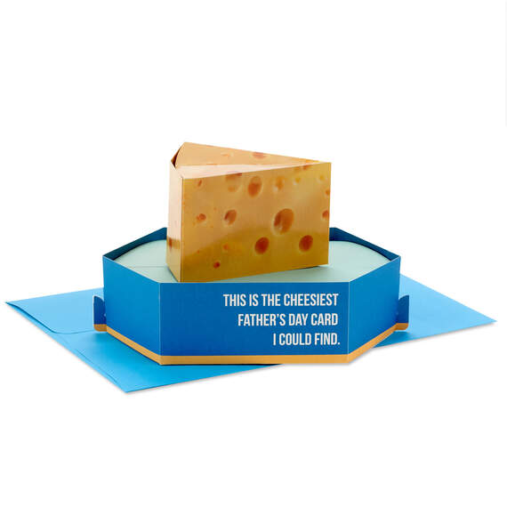 It's the Cheesiest Funny 3D Pop-Up Father's Day Card