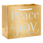 Peace and Joy Small Holiday Gift Bag Front image number 1
