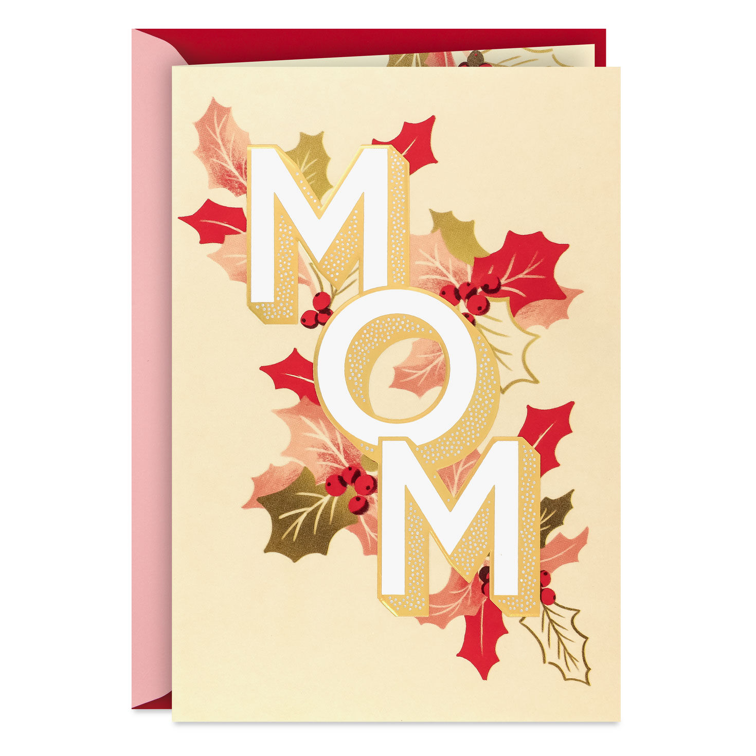 Thanks for Loving Me Christmas Card for Mom