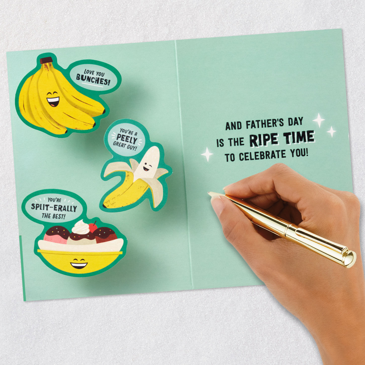 Totally Bananas Funny Pop-Up Father's Day Card for Dad for only USD 5.99 | Hallmark
