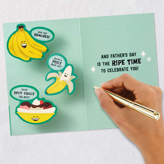 Totally Bananas Funny Pop-Up Father's Day Card for Dad, , large image number 6