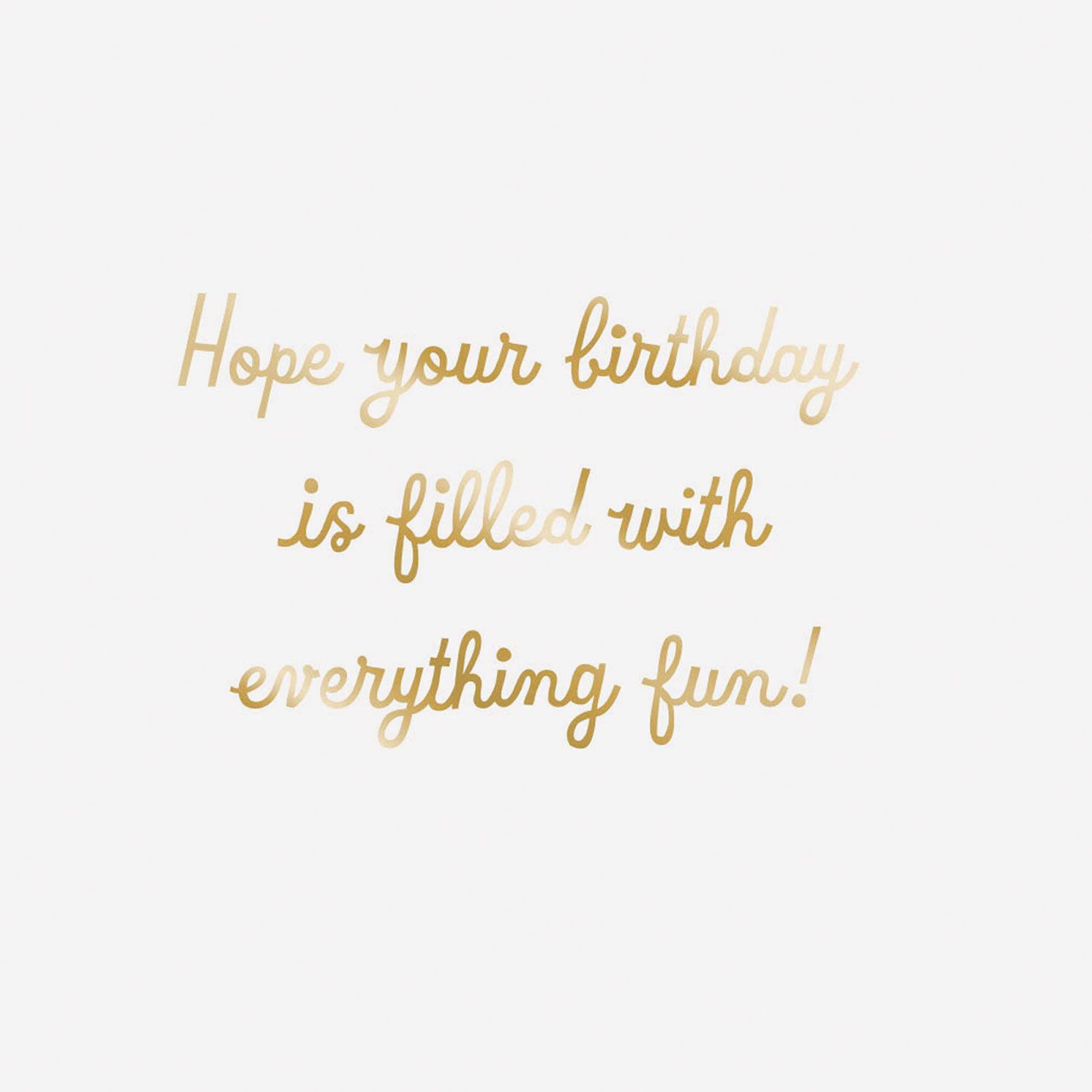 Filled With Fun Gift Card Greeting Funny Birthday Card, , large image number 2