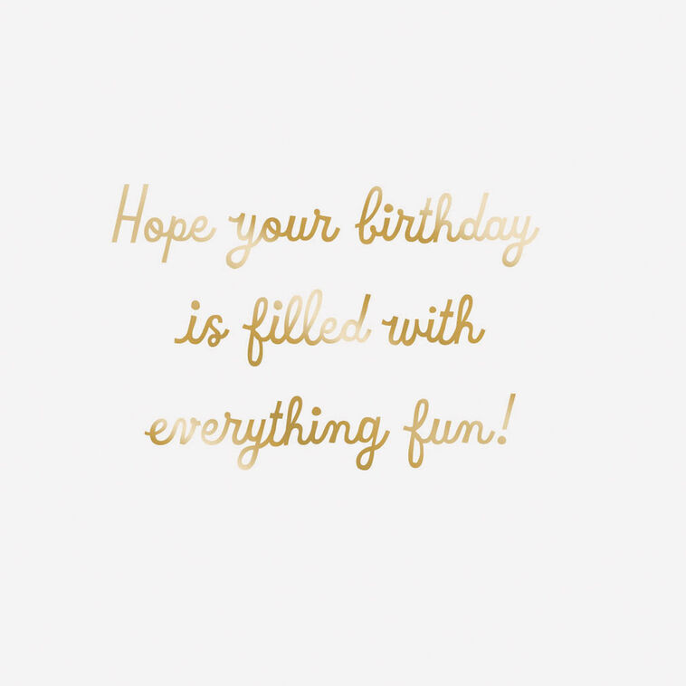 Filled With Fun Gift Card Greeting Funny Birthday Card, , large image number 2