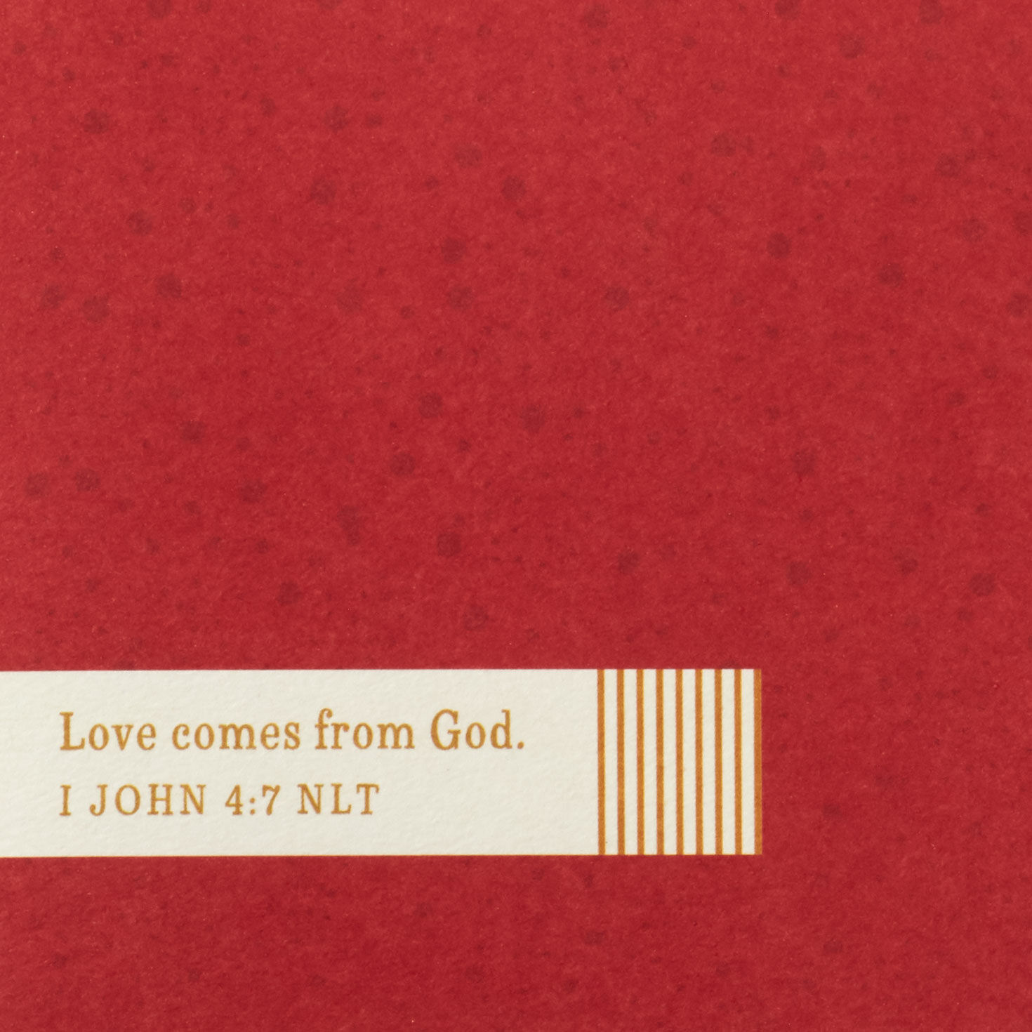 Red and Gold Hearts Religious Valentine's Day Card scripture image number 3