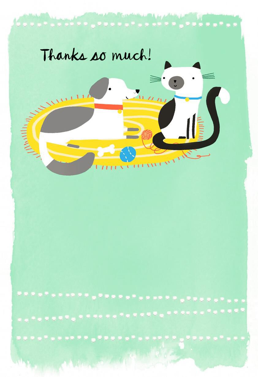 Nice Human Thank You Card