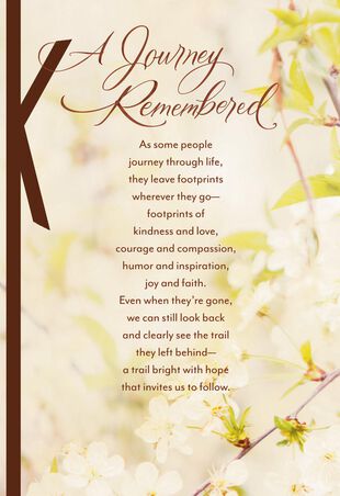 White Floral Religious Sympathy Card Greeting Cards Hallmark