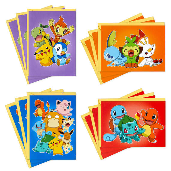 Pokémon Blank Note Cards Assortment, Pack of 12, , large image number 2