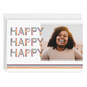Happy Happy Happy Folded Photo Card, , large image number 1