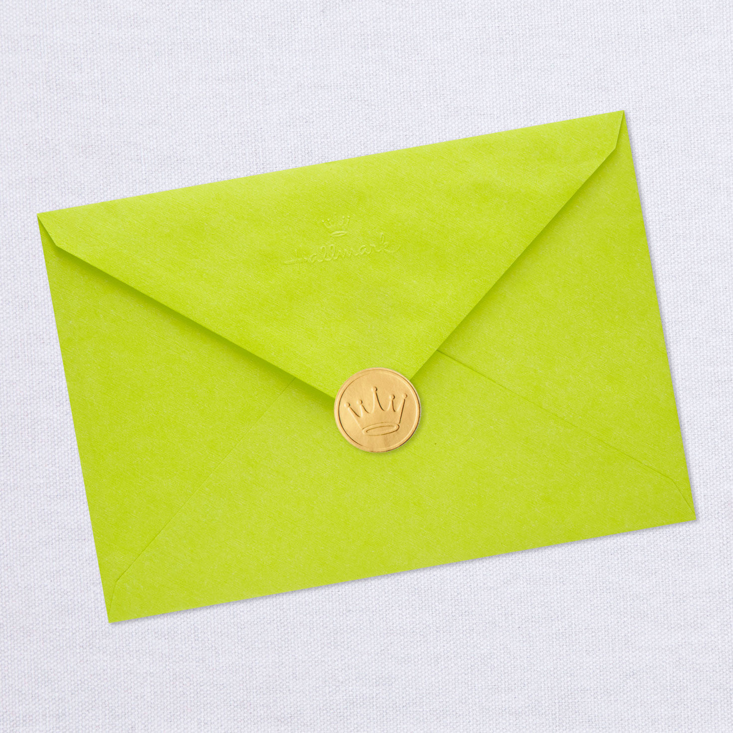 Flipping Christmas Spirit Carolers Funny Christmas Card Envelope Back with Seal image number 7