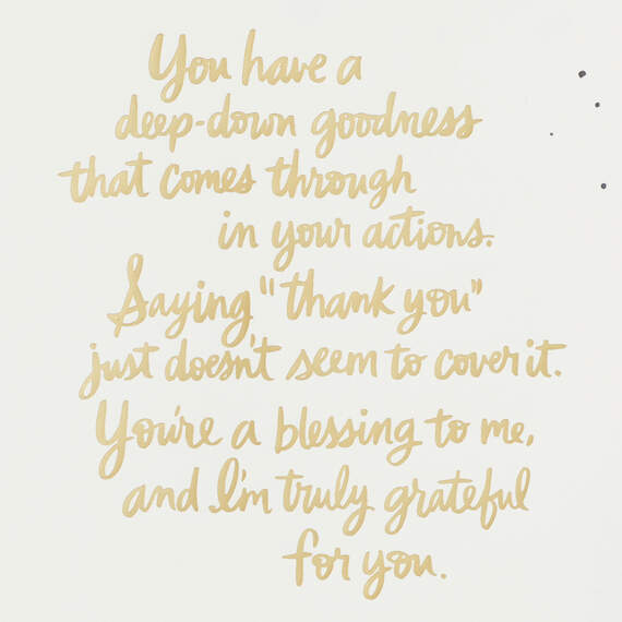 You Are a Blessing to Me Thank-You Card, , large image number 2