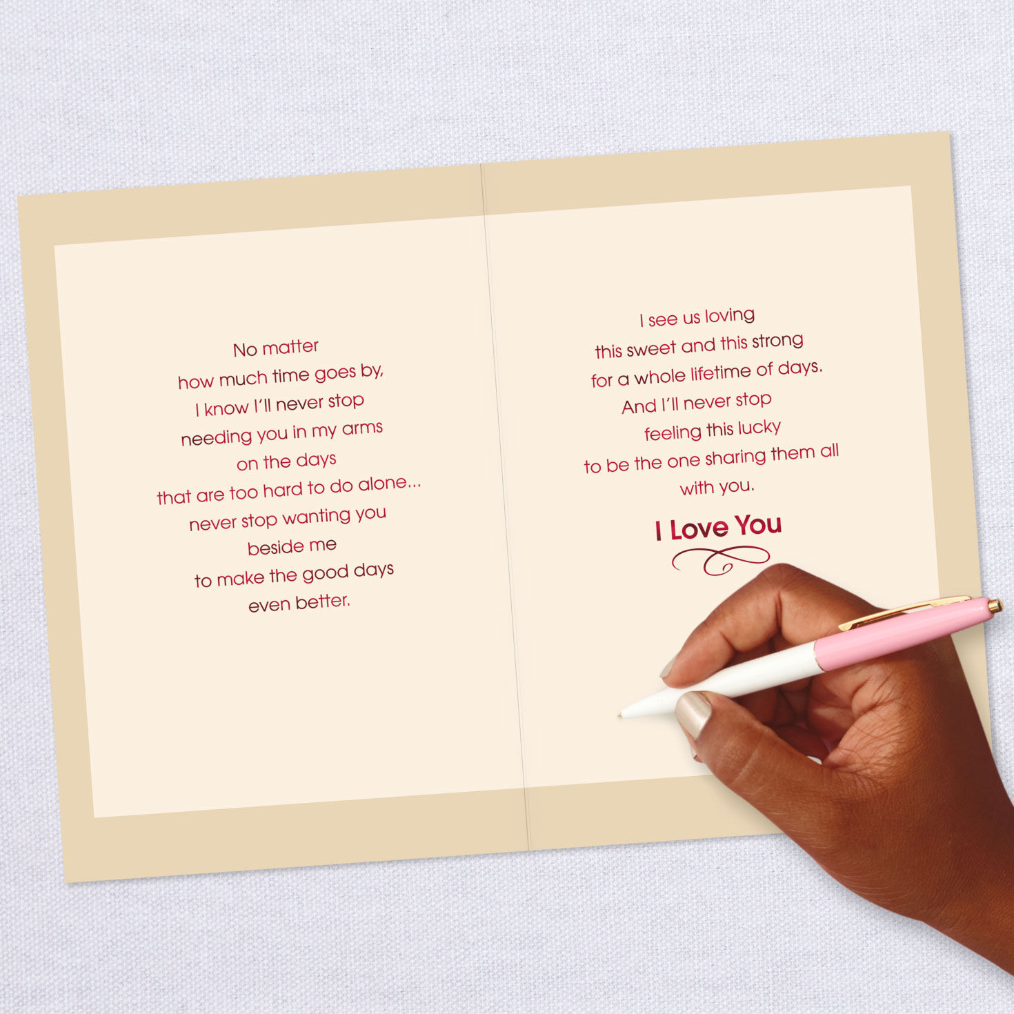 Always Together, Baby Romantic Love Card, , large image number 6