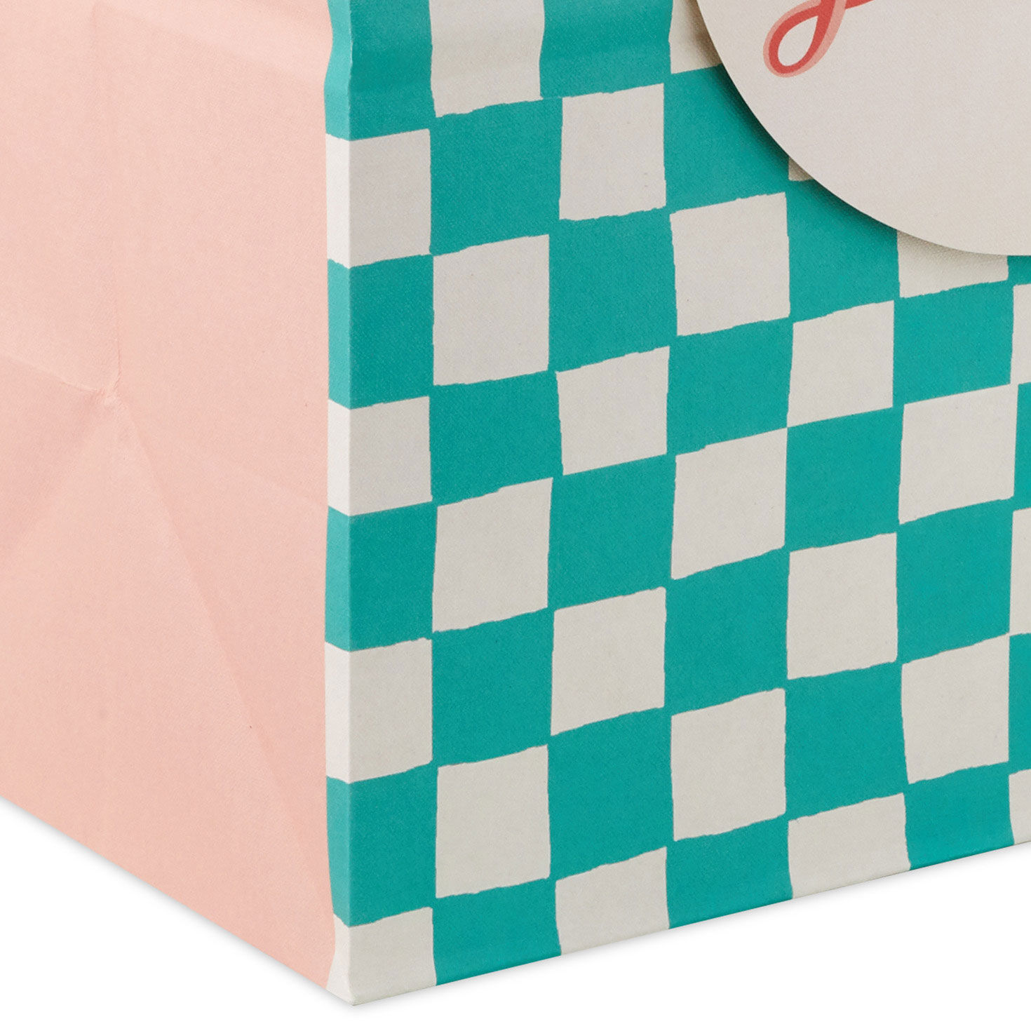 13" “Dang” Green Check Large Gift Bag Gift Bags Hallmark