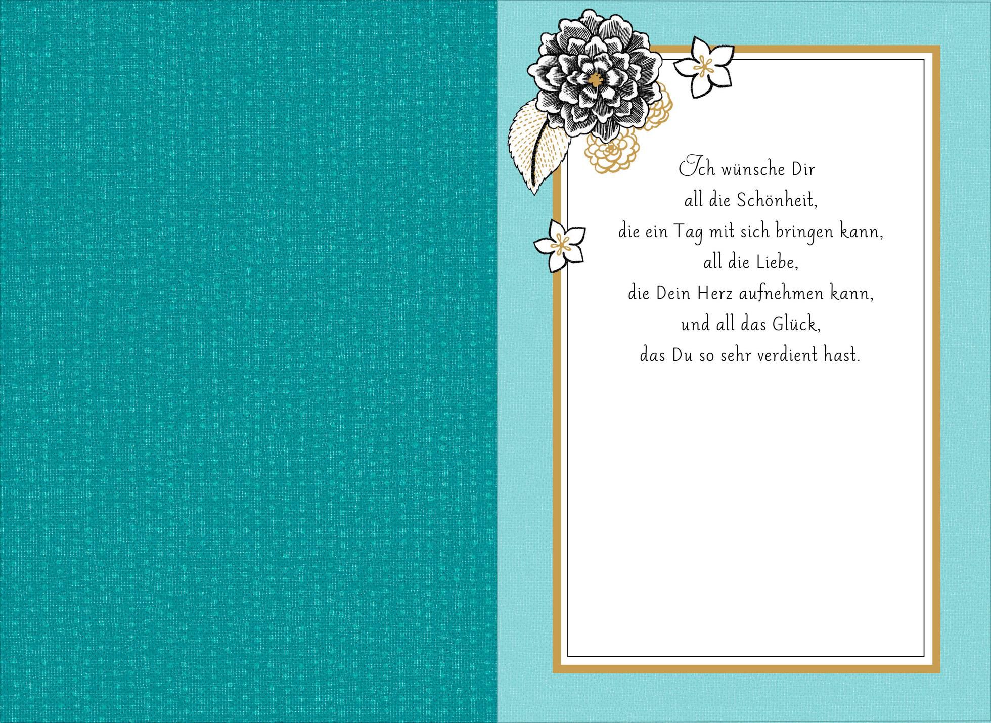 German-Language Mother's Day Card