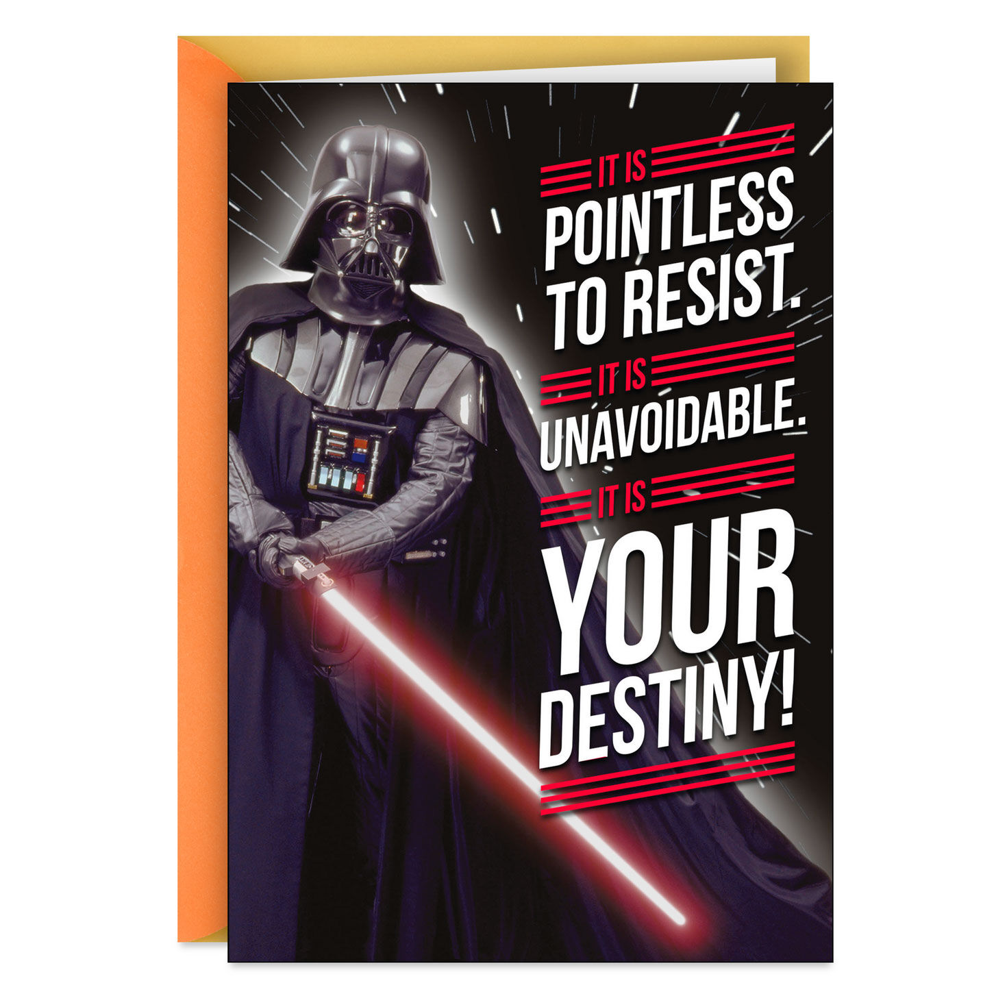 Star Wars™ Darth Vader™ It's Your Destiny Funny Birthday Card