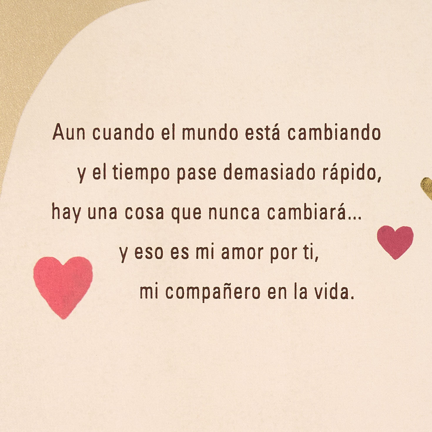 My Love, My Partner in Life Spanish-Language Valentine's Day Card for Husband for only USD 5.99 | Hallmark