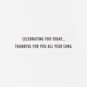 Hallmark Signature Celebrating You Father's Day Card Sentiment image number 2