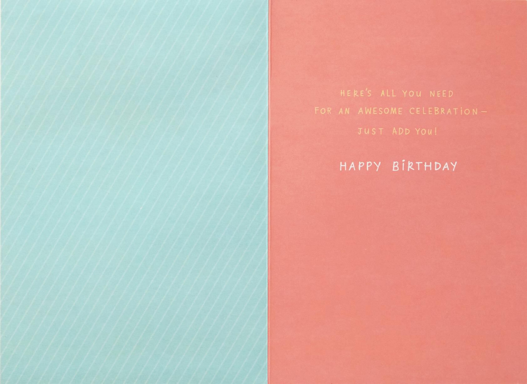 Party in a Box Birthday Card