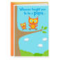 Cute Owls Grandparents Day Card for Papa, , large image number 1
