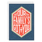 Our Family's Grateful For You Custom Card, , large image number 1
