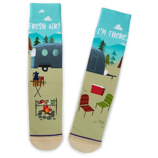 Fresh Air Camping Toe of a Kind Socks, 