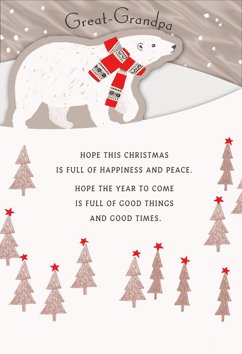 Great-Grandpa Christmas Card