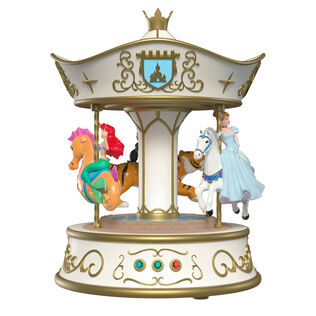 Disney Princess Dreams Go Round Musical Ornament With Light and Motion