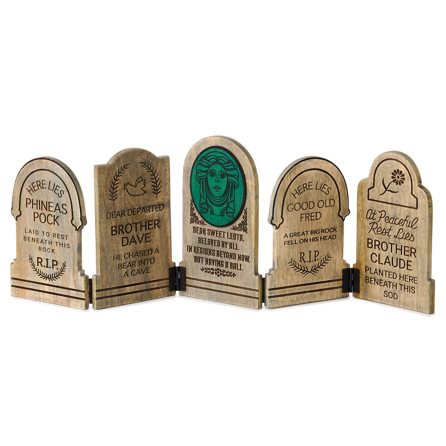 Disney The Haunted Mansion Fold-Out Tombstones Decoration