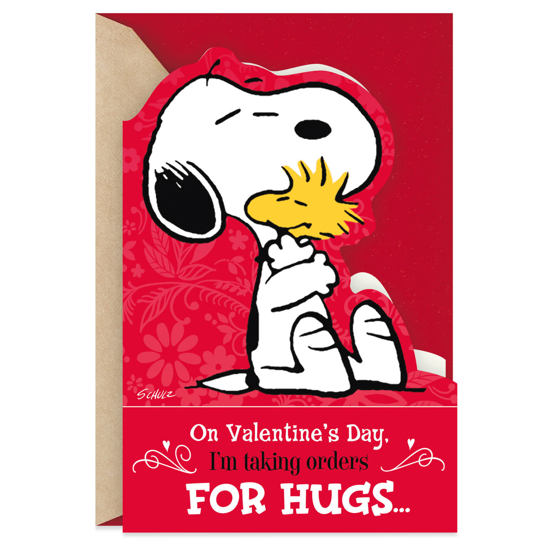 Peanuts® Snoopy and Woodstock Hugs Valentine's Day Card - Greeting Cards -  Hallmark