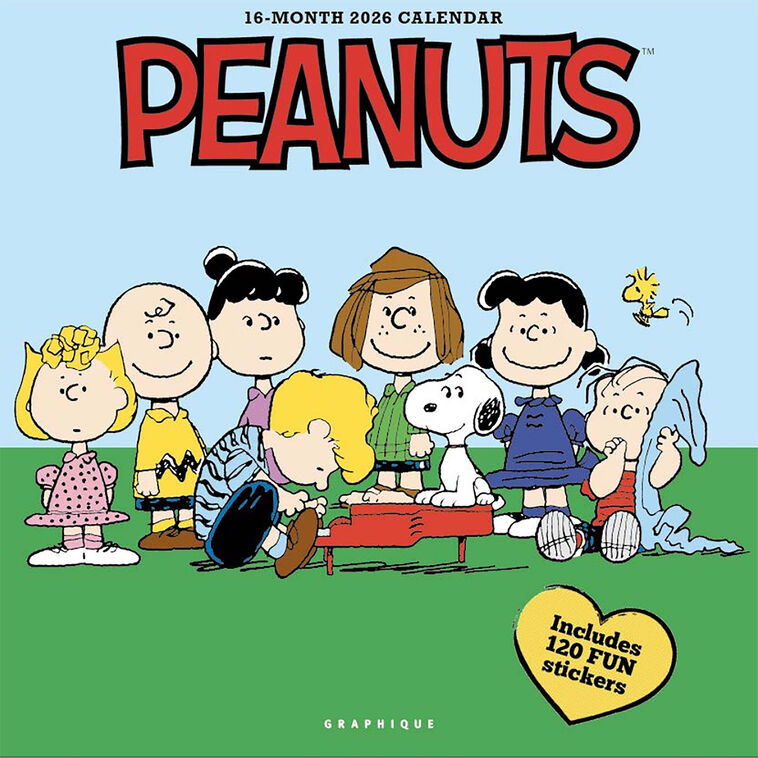 Graphique 2026 Peanuts Happiness Is...16-Month Calendar