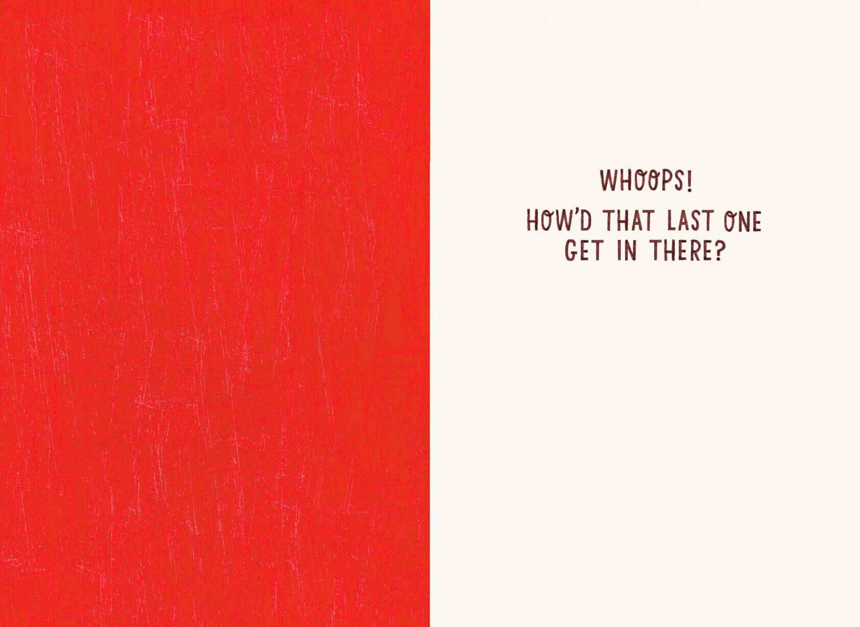 Whoops! Birthday Card