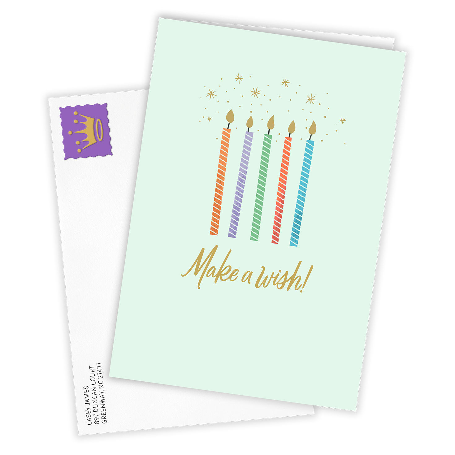 You Spark Positivity Custom Birthday Card, , large image number 2