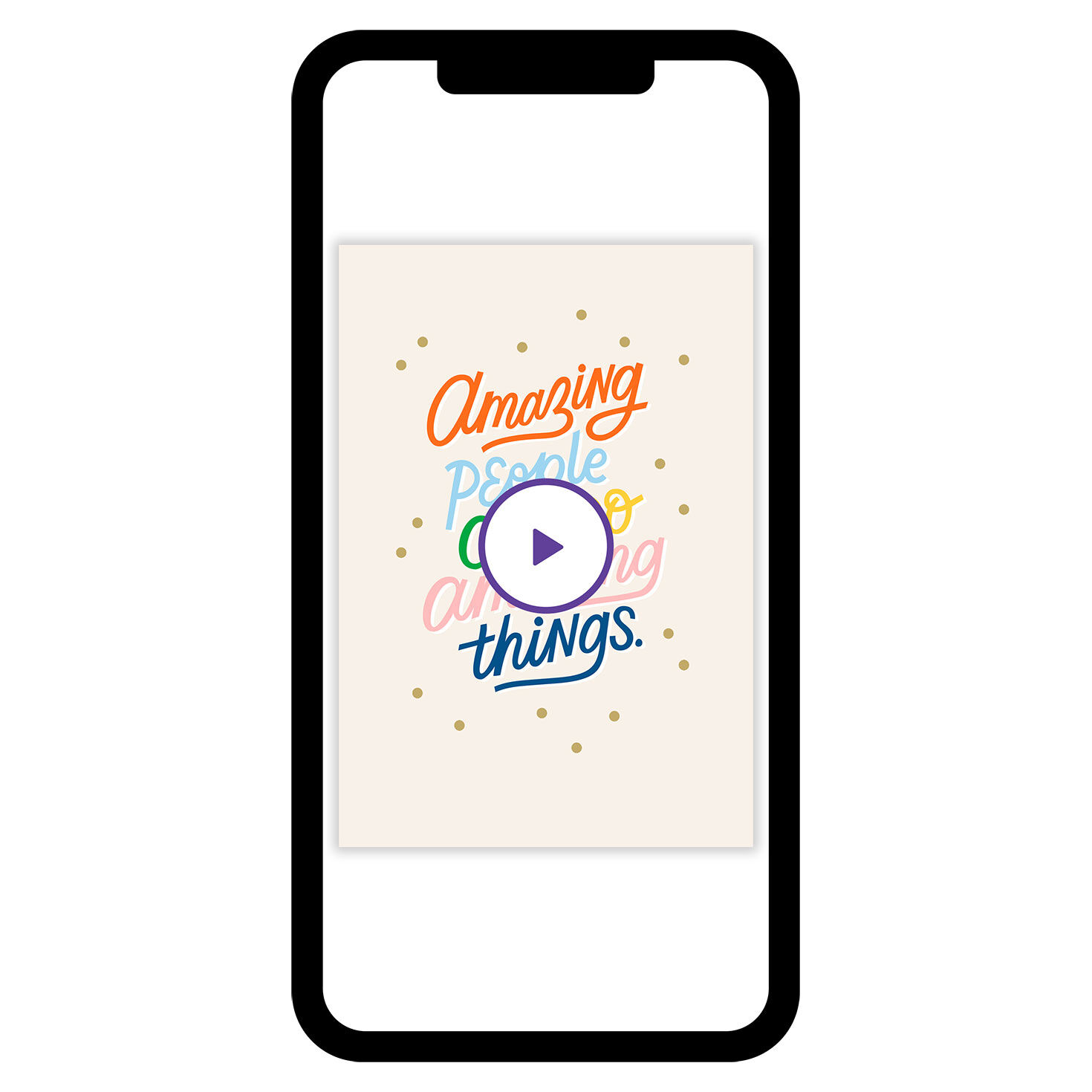 You Can Do Amazing Things Blank eCard