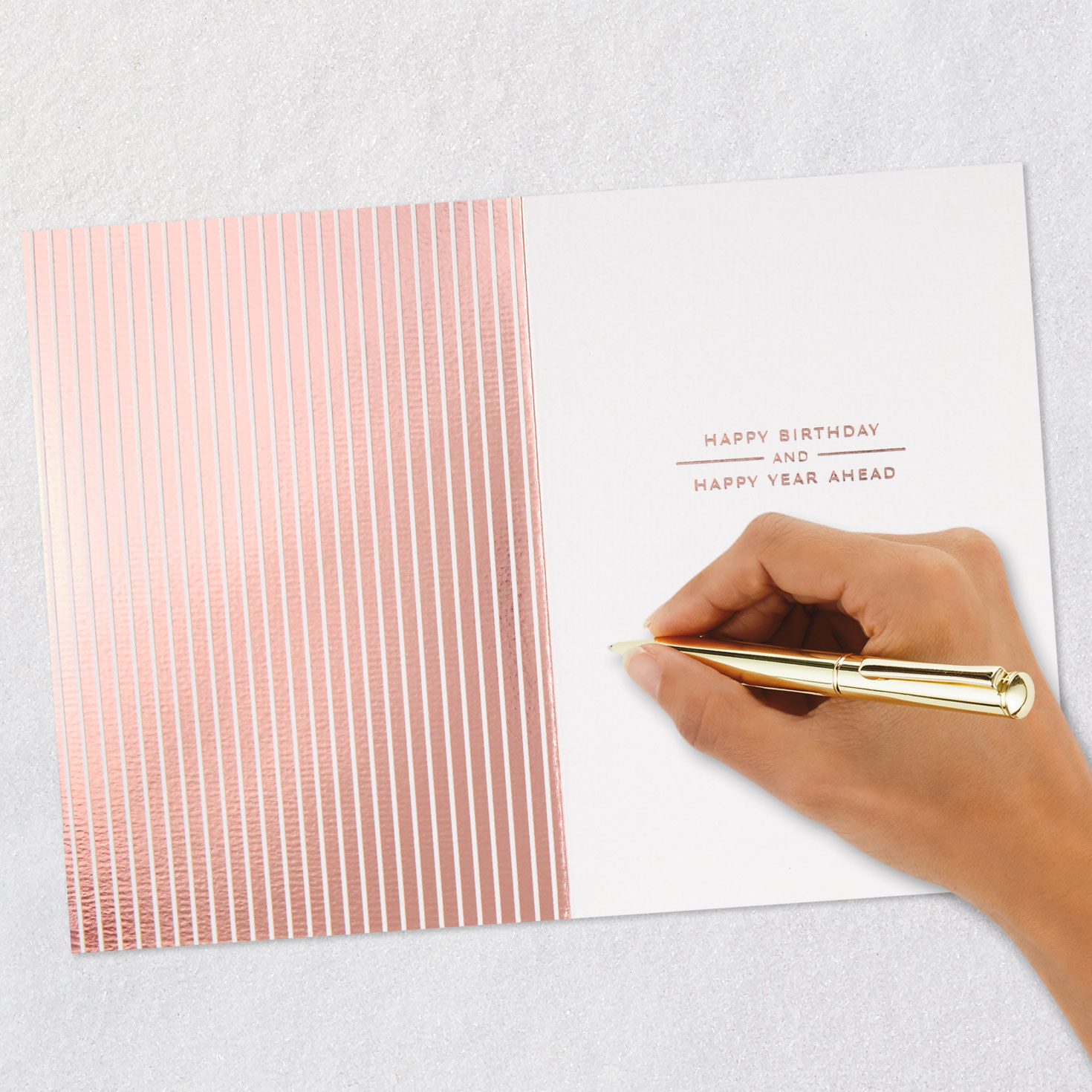 Shell Wreath Birthday Card With Removable Wreath Signing  Card  image number 7