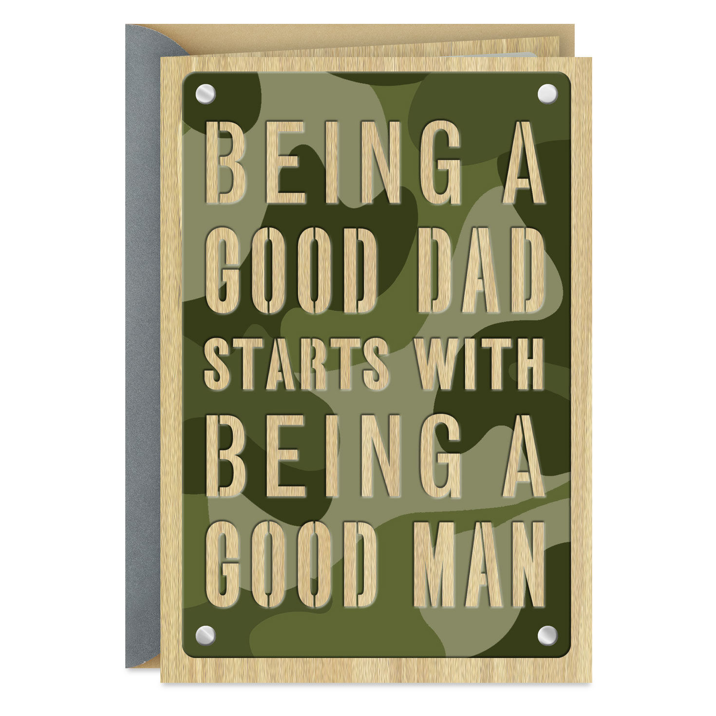 You're a Good Man Father's Day Card