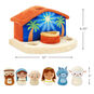 Nativity Scene Plush Toy Set for Kids measurement image number 5