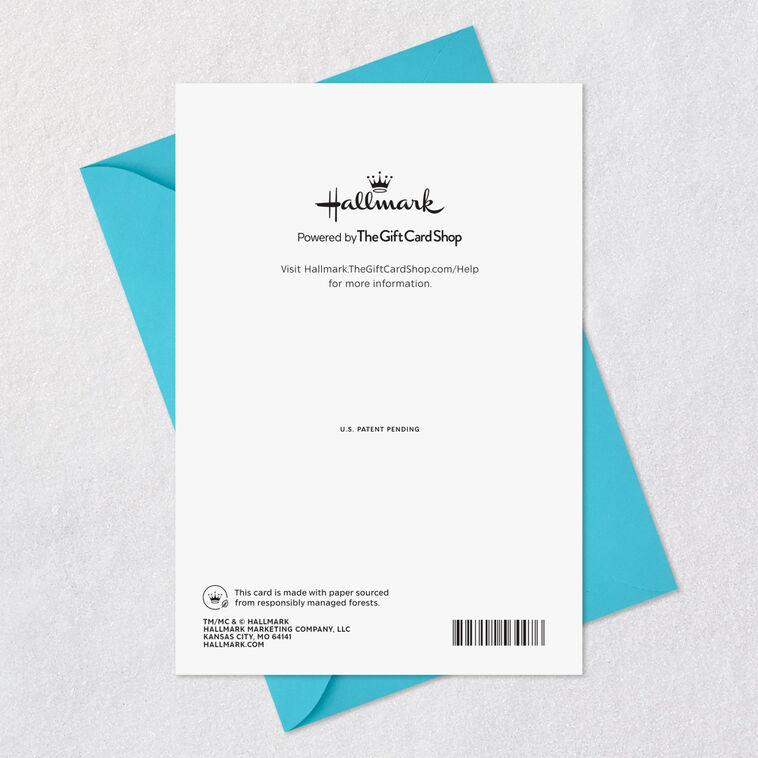 Woo Hoo Confetti Gift Card Greeting Congratulations Card, , large image number 10