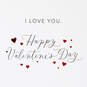 I Love Us Sparkly Hearts Valentine's Day Card, , large image number 2