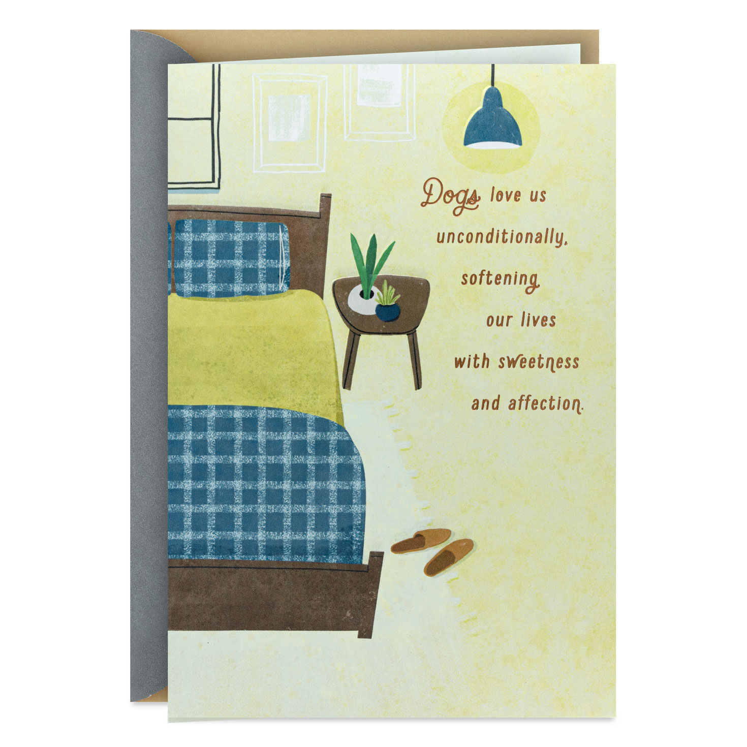Love Never to Be Forgotten Sympathy Card for Loss of Dog