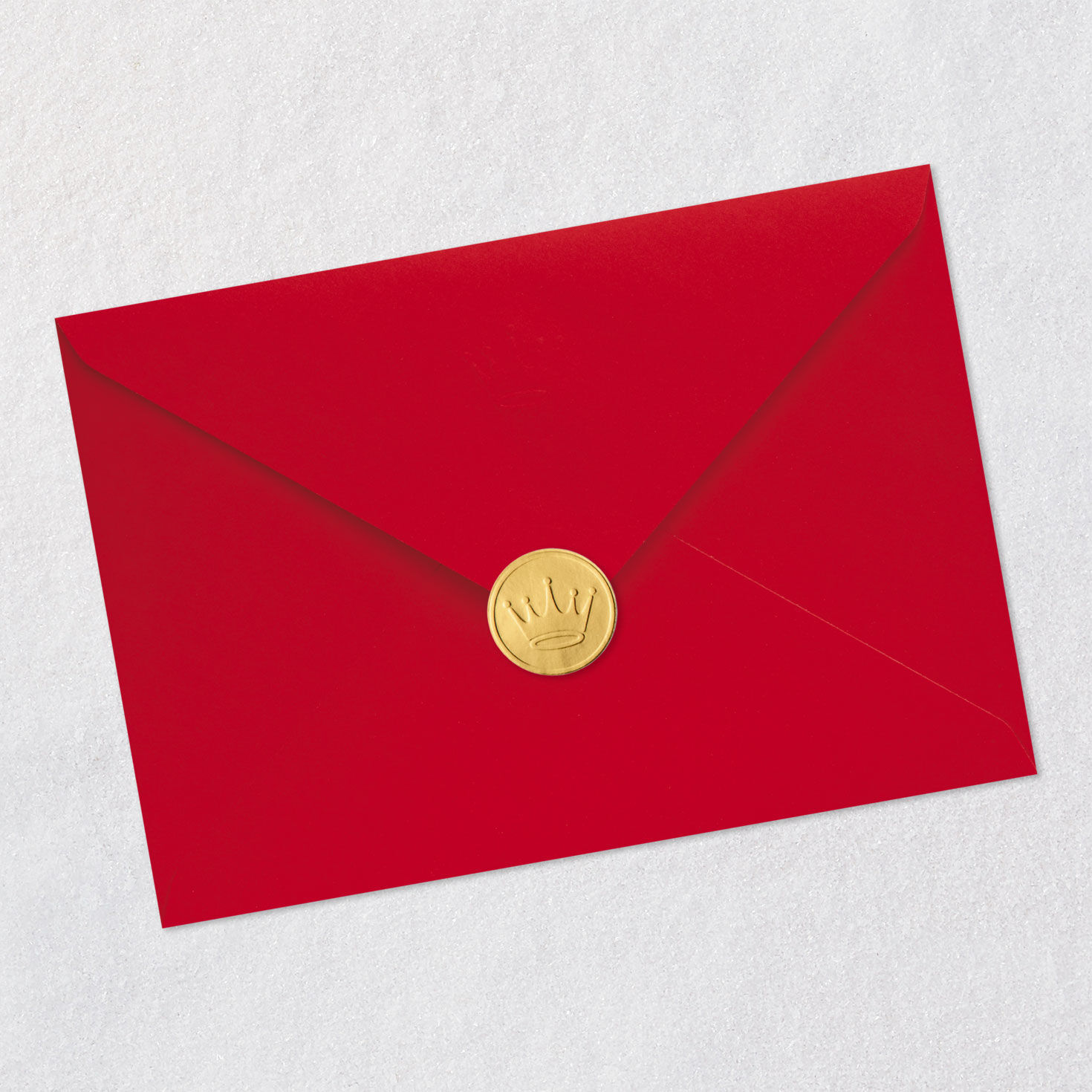 Hearts and Arrows Valentine's Day Card for Son or Daughter Envelope Back with Seal image number 8