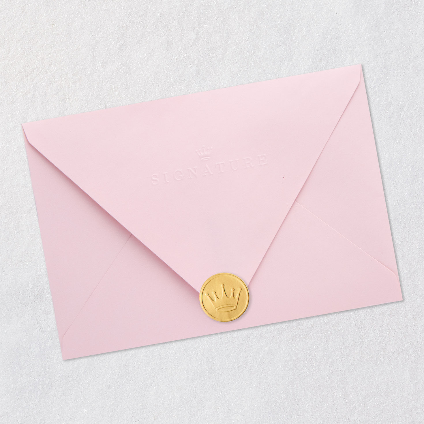 Best Mom Ever Floral Mothers Day Card and Ornament Envelope Back with Seal image number 8