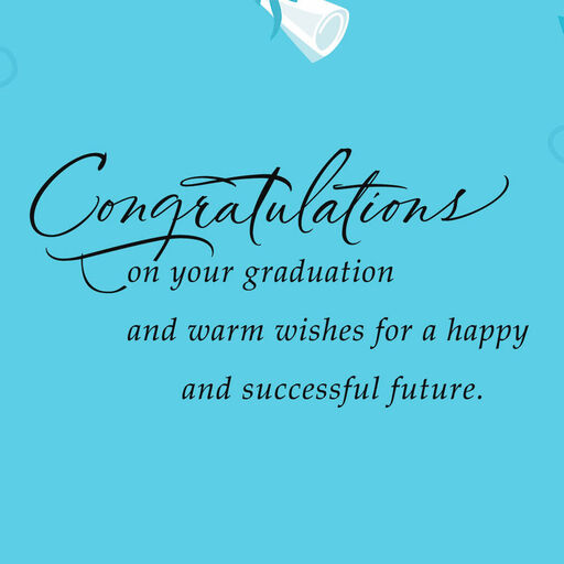 Warm Wishes for You High School Graduation Card, 