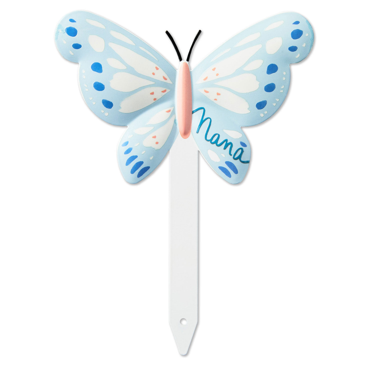 Nana Blue Butterfly Garden Stake, 6.5"