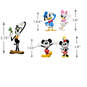 Disney Mickey and Friends Forever Friends Ornament, Set of 5, , large image number 4