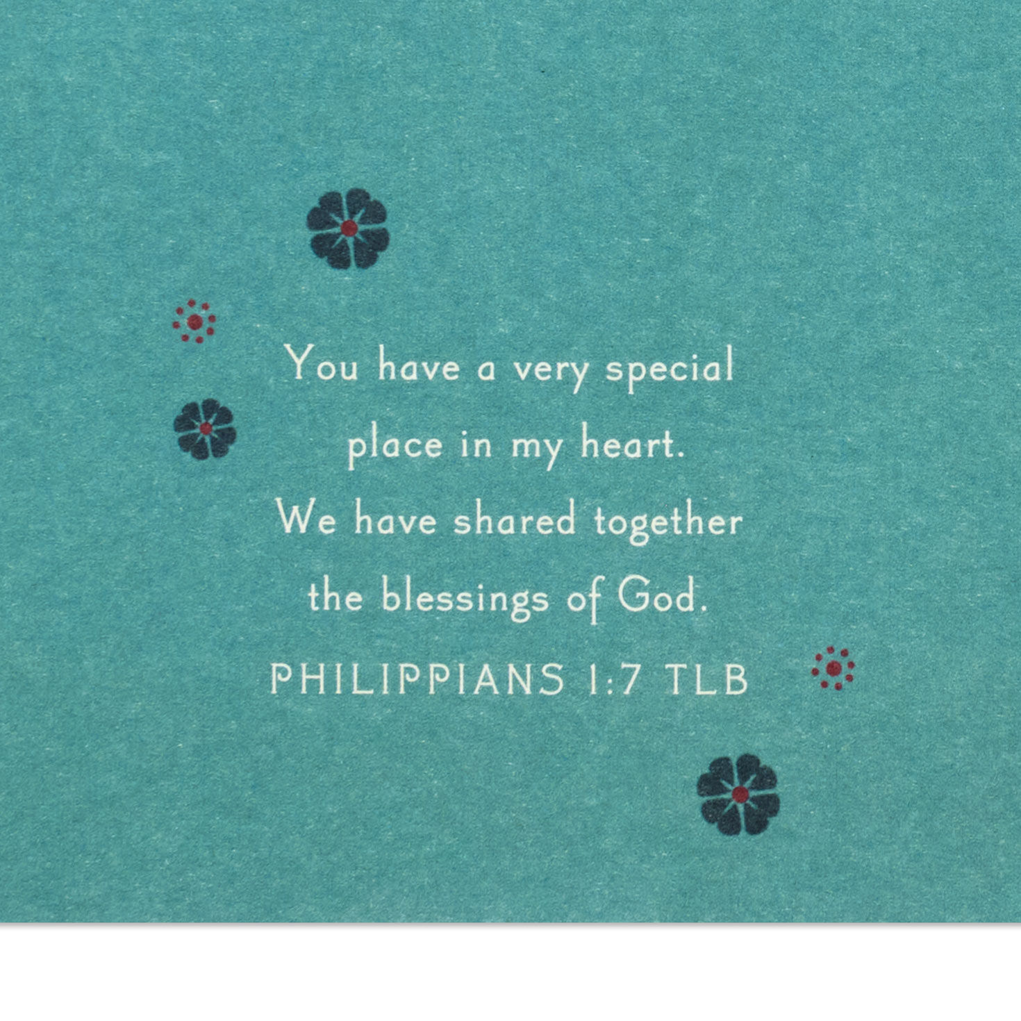 What a Blessing You Are Religious Thanksgiving Card Scripture image number 3