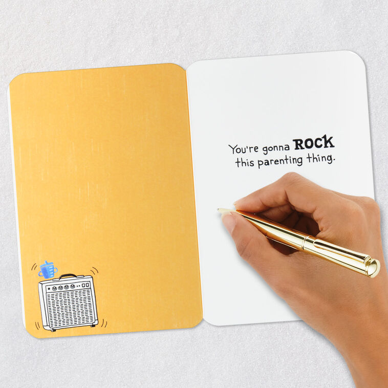 You're Gonna Rock This New Baby Card, , large image number 6