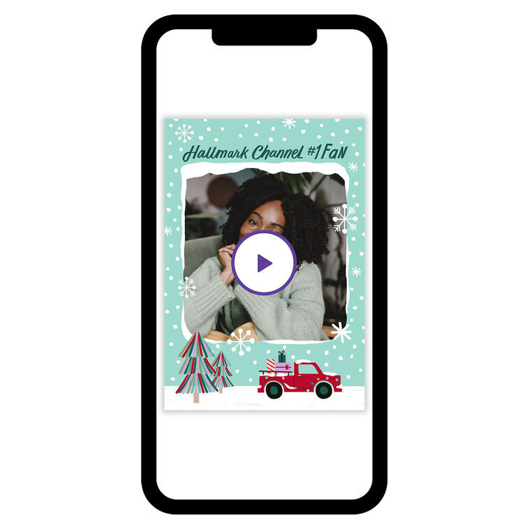 Hallmark Channel #1 Fan Snowy Scene Christmas eCard