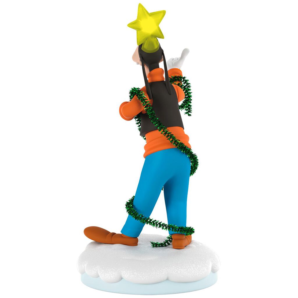 disney christmas carolers gleeful goofy musical ornament with light
