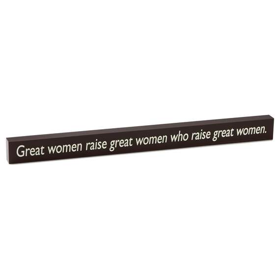 Great Women Wooden Block, , large image number 1