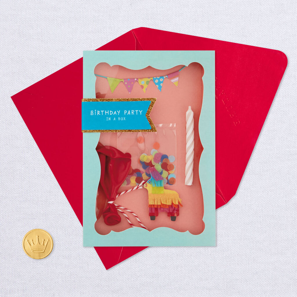 Party In A Box Birthday Card Greeting Cards Hallmark