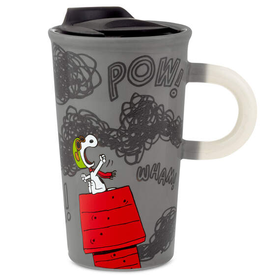 Peanuts® Flying Ace Snoopy Color Changing Travel Mug, 16 oz., , large image number 4